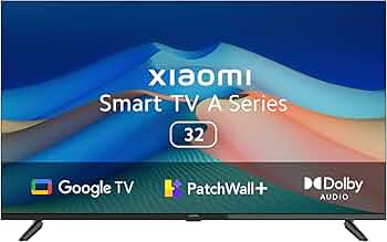 MI 80 cm (32 inches) A Series HD Ready Smart Google TV L32M8-5AIN (Black)