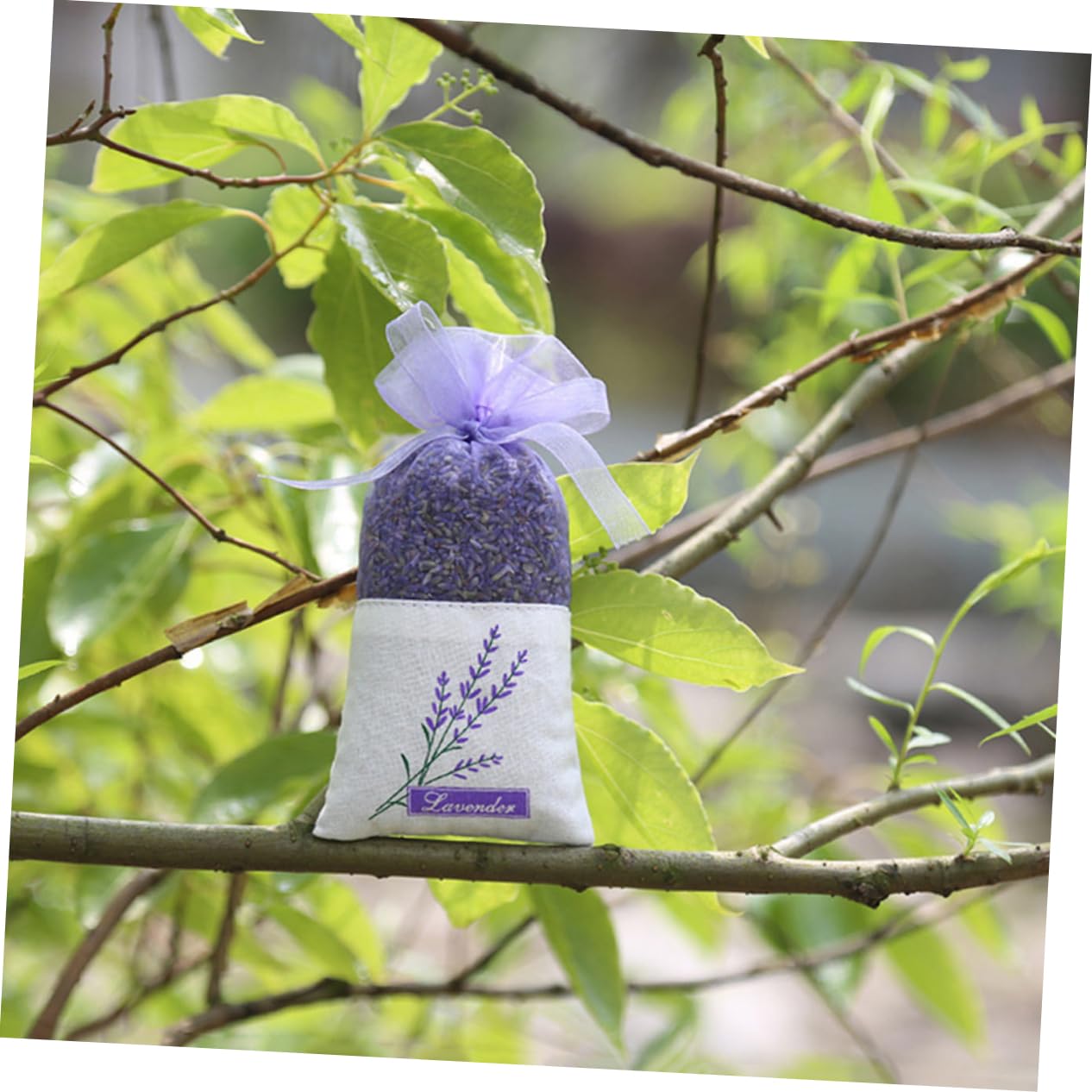 MAGICLULU 120stücke Lavendel Duftbeutel Leere Säckchen Mit Blumenprint Zartem Für Schrank Und Aufbewahrung Von Getrocknetem Lavendel Und Kräutern