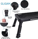 Step Stool, Adjustable Folding Step Stools for Adults and Seniors, Foldable Step Stool,Step Ladder with Anti-Slip Platform and Rubber feet for Kitchen,Bed,Garden,RV,Office Use,350Ibs Capacity
