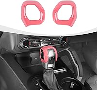 Vista 15 de Cubierta de la perilla de la palanca de cambios compatible con accesorios interiores Ford Bronco 2021-2025, color azul