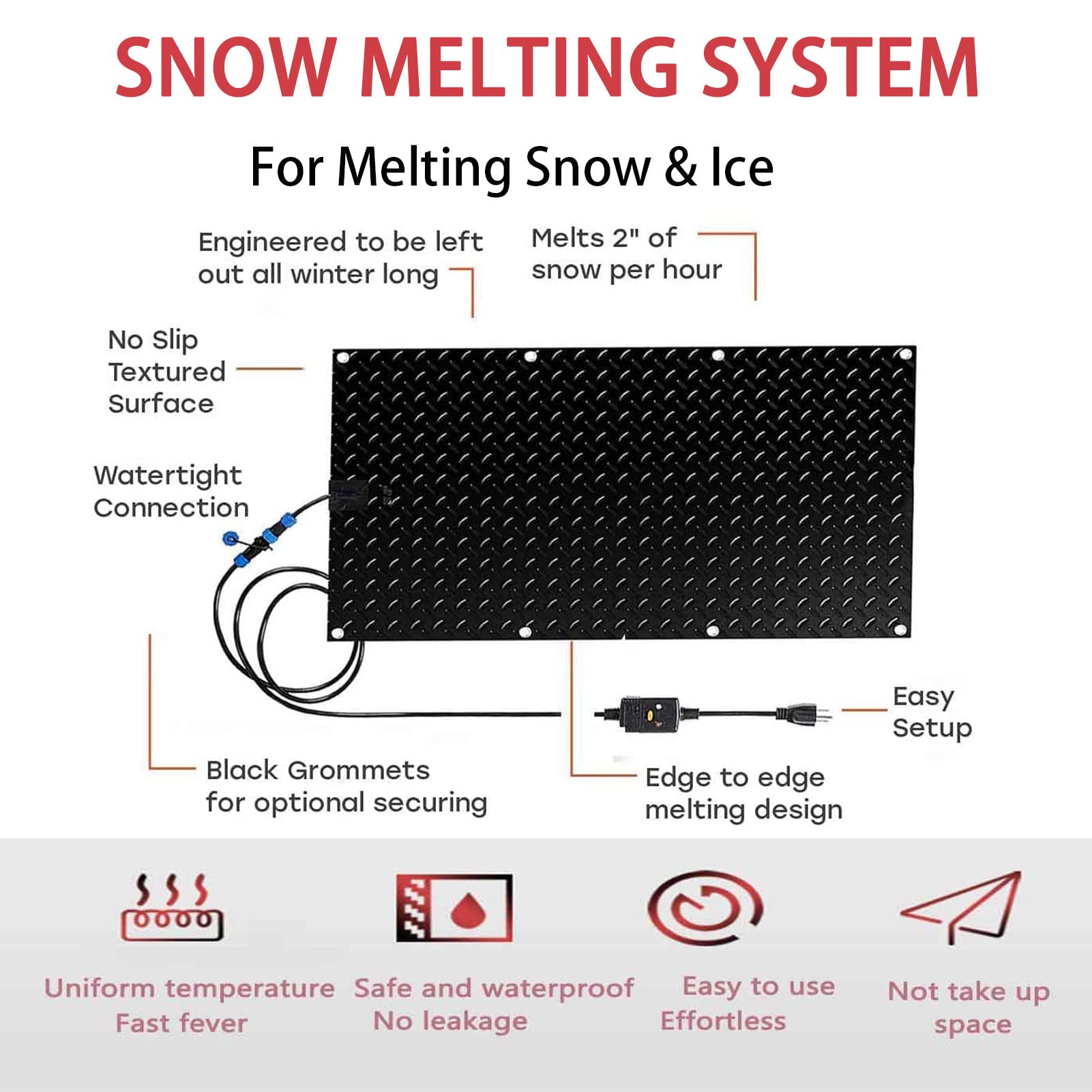 PHUOC LOC THO for 2 Snowblower Skids for MTD 748-5038B, 784-5038A, 7845038B0637, 948-5038B