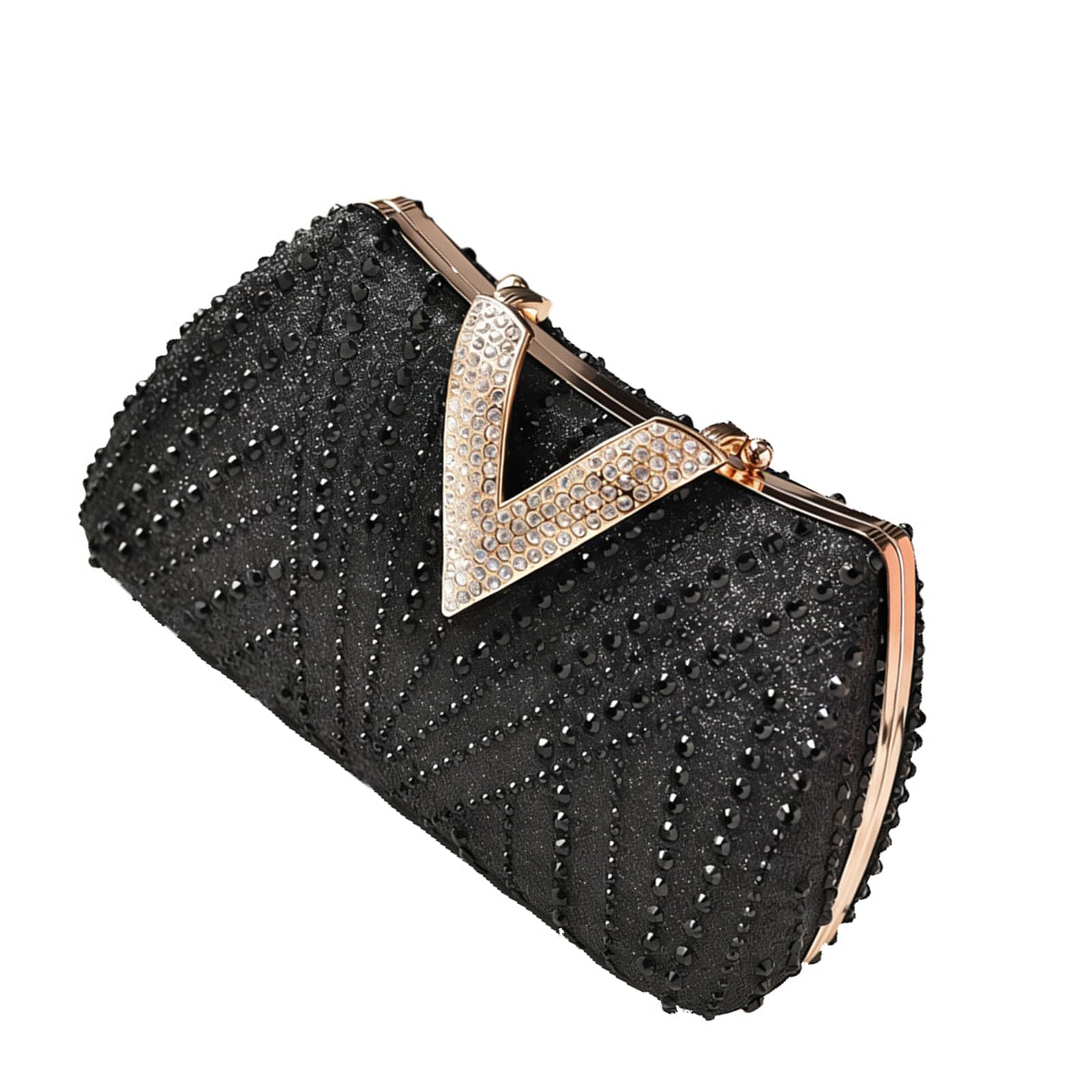 BWANGIAO Glitters Purse for Women Evening Bag Sparkly Wedding Handbag Shoulder Bag for Bridal Party Prom