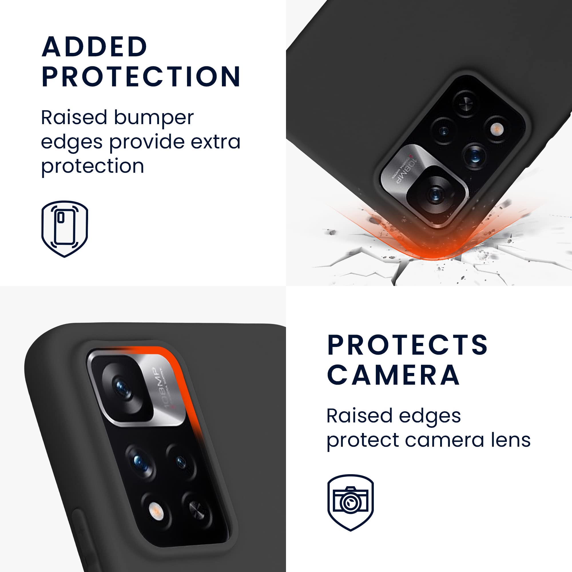 XINYEXIN Cover per Xiaomi Redmi Note 11 Pro+ 5G (11 Pro