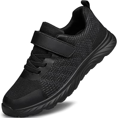 Boys Girls Shoes Kids Sneakers Unisex Non-Slip Lightweight Breathable Running Tennis Athletic Shoes for Toddler/Little Kid/Big Kid