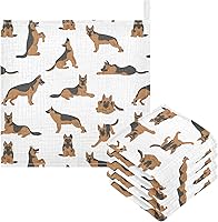 Vista 17 de vvfelixl Toallas de algodón para bebé, Golden Retriever, toalla de baño unisex para cachorros, toallas de cara para recién nacidos, toallitas