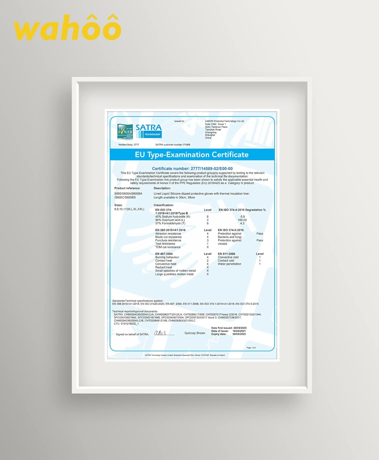 wahoo Professional Liquid Silicone Oven Mitts Gloves, Heat Resistant Gloves for Cooking, Baking, CoralAir Liner, 12 Inch, White, X-Large - Image 8