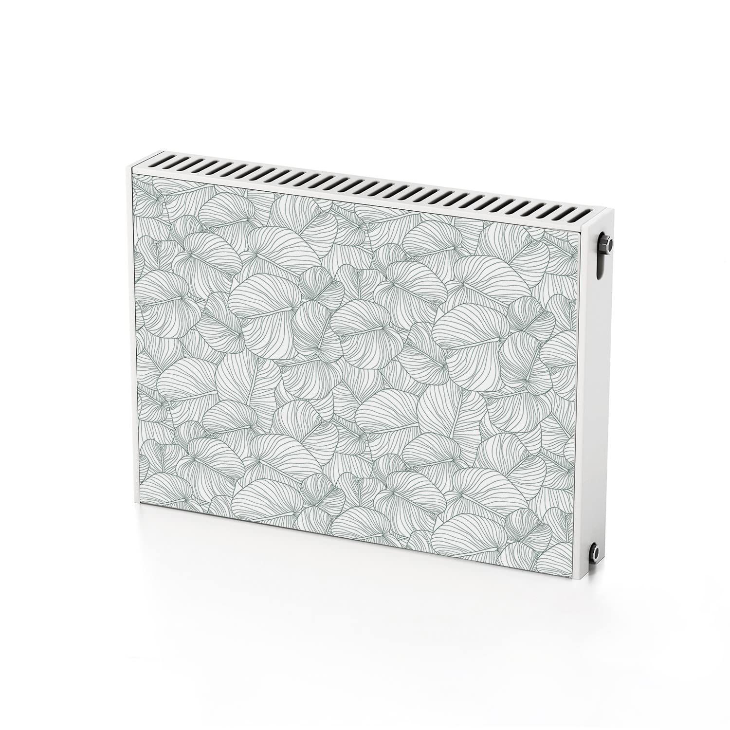 Tapis magnétique de radiateur plantes foliaires pour salon moderne et déco nature
