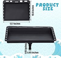 Vista 2 de Mesa de corte para bote de Lenwen para mesa de cebo de bote, tabla de limpieza de peces y filete, mesa de corte de cebo montada con soporte