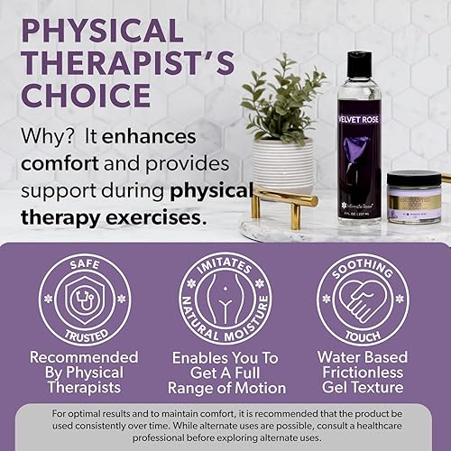 Miniatura 10 de Velvet Rose Intimate Lubricant Vaginal Moisturizer 8oz - Personal Lubricant Water Based Lube for Women Pleasure  Couples
