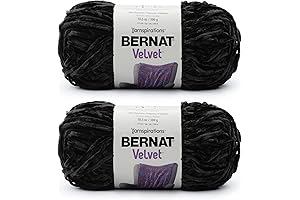 Bernat Blanket Yarn in Velvet Black: Comfort and Depth for Your Crafting Projects