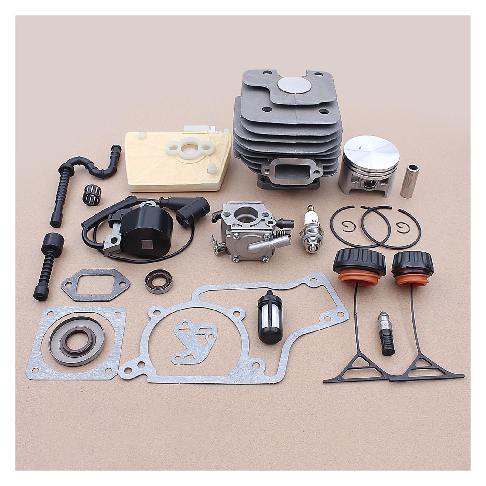 Kit piston de cylindre de carburateur 52 mm pour réparer une perte de puissance