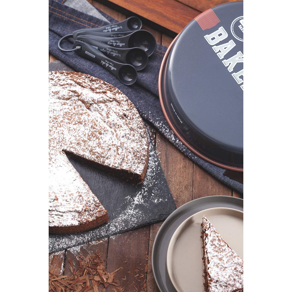 Set of Measuring Spoons Tramontina Utility ABS Graphite 5 Pieces