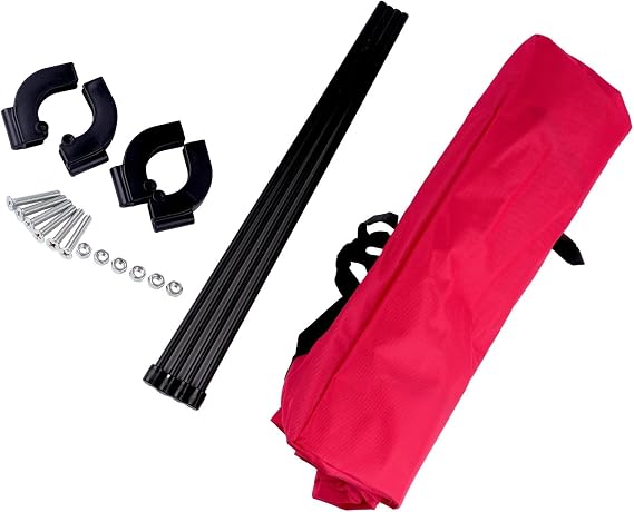 Wagon Canopy, Folding Wagon Awning Canopy Awning Shade Cover Pull Wagon Cart Replacement Awning Cover (Red)