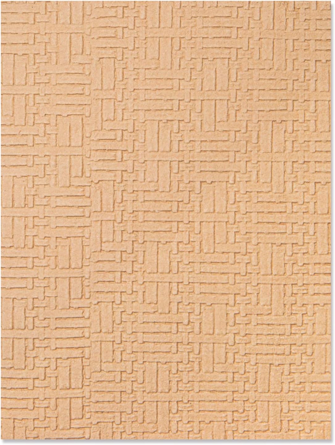 Sizzx 3-D Textured Impressions Embossing Folder Woven Leather by Eileen Hull | 665916 | Chapter 3 2022, Multicolor