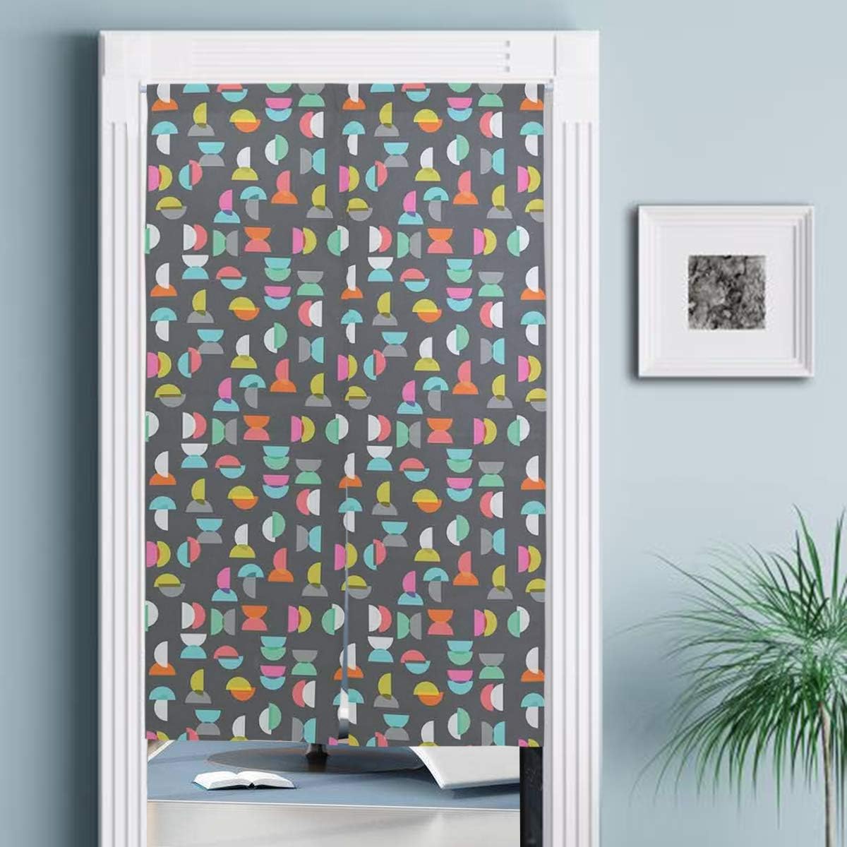 tenda per porta finestra semicerchio