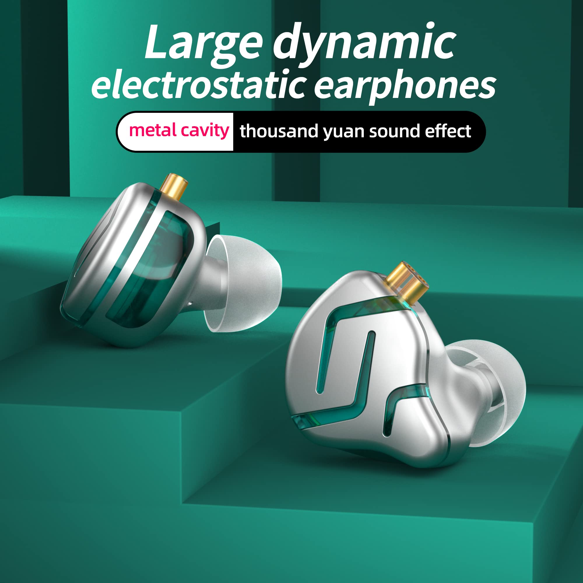 Amazon.com: Kinboofi KZ ZES IEM, Noise Isolating in Ear Monitors