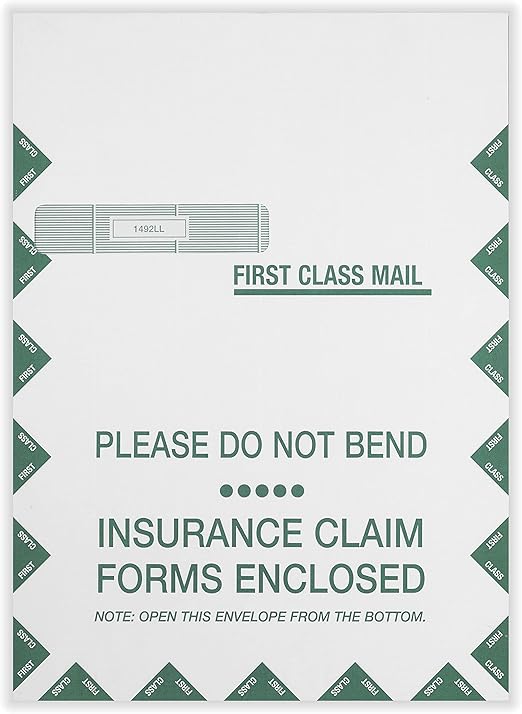 UB-04 Hospital Claim Envelope | Pack of 500