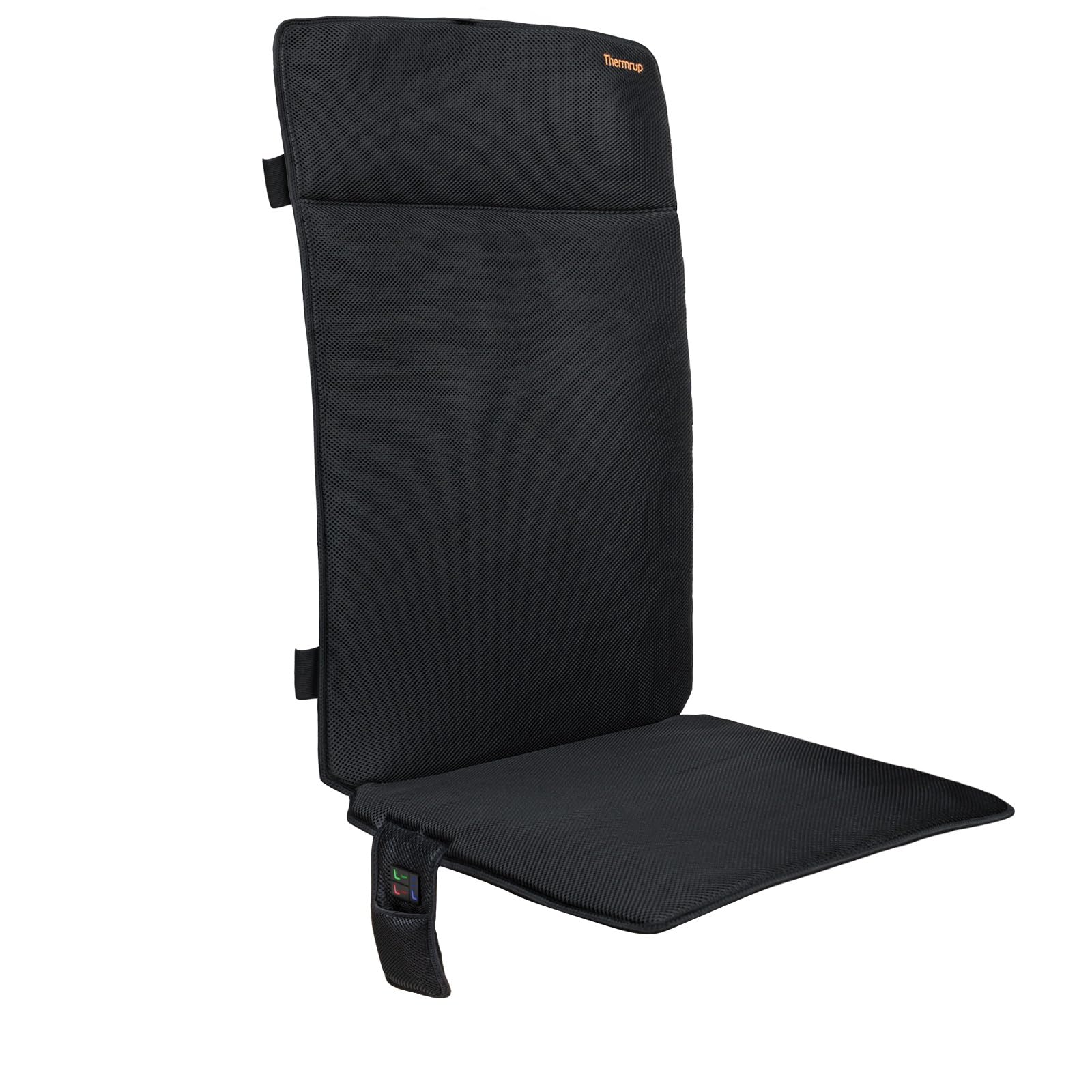 Thermrup Mobile Beheizbare Sitzauflage 50x125 cm – Mit Smart-Regler, Akku- & Netzbetrieb, Ideal für Zuhause, Büro & Camping