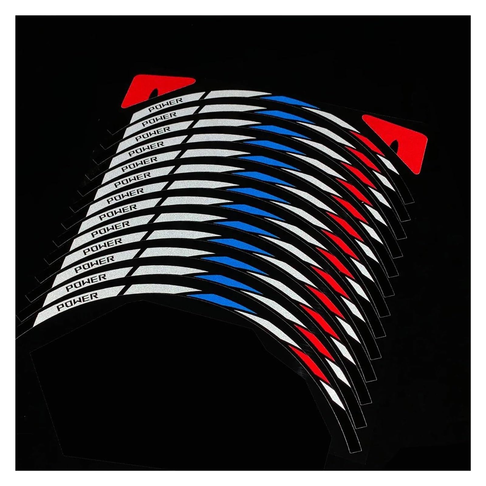 For MSX 125 Monkey 125 MSX125 Wheel Strips Wheel Tire Stickers Car Reflective Rim Tape Motorbike Bicycle Decals