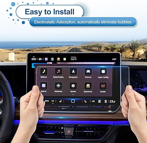 Vista 28 de Protector de pantalla Crosstrek 2024 2025 2026 para Subaru Crosstrek (Base/Premium/Sport/Limited/Wilderness) Pantalla táctil de 11.6 pulgadas