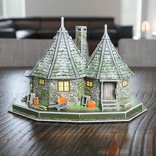 Miniatura 8 de 4D Cityscape Harry Potter - Rompecabezas de papel 3D (Hagrid's Hut)