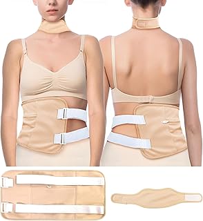 Castor Oil Pack, Reusable Organic Cotton Castor Oil Pack Kit for Liver Detox, Castor Oil Pack Wrap with Adjustable Elastic Strap, Thyroid Castor Oil Pack Wrap, Wool Flannel for Castor Oil Packs