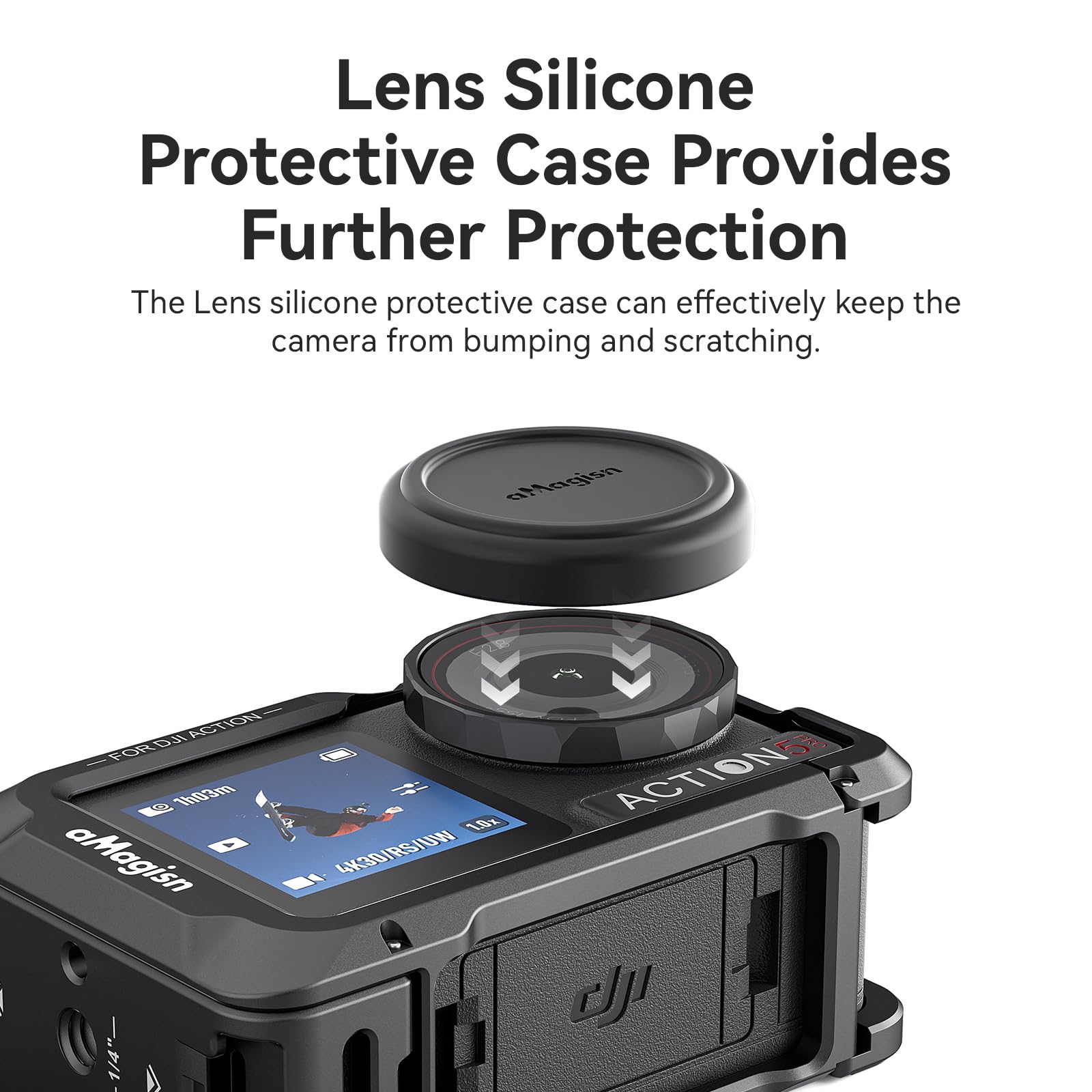 Honbobo Xplorer Grip Kit Für DJI Osmo Action 5 Pro, Aufnahme