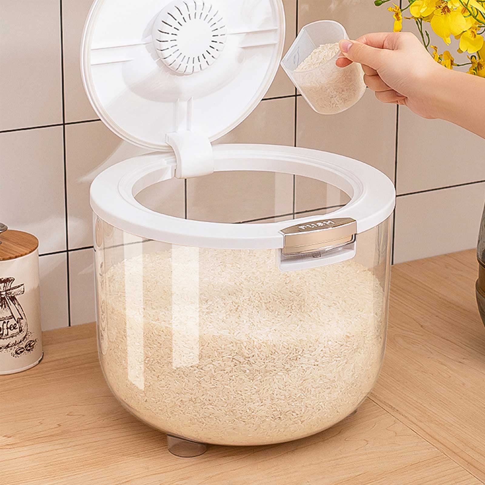 Amazon｜米びつ おしゃれ 密閉米びつ 5kg/10kg こめびつライス