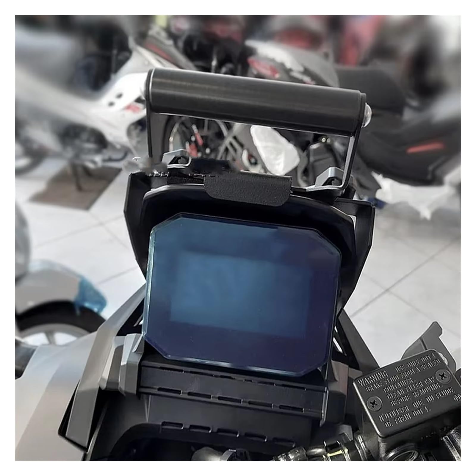 GPS Piastra Navigazione Staffa Per ADV350 2021 2022 2023 2024 Supporto Di Ricarica Wireless Con Staffa Navigazione GPS Per Telefono Cellulare