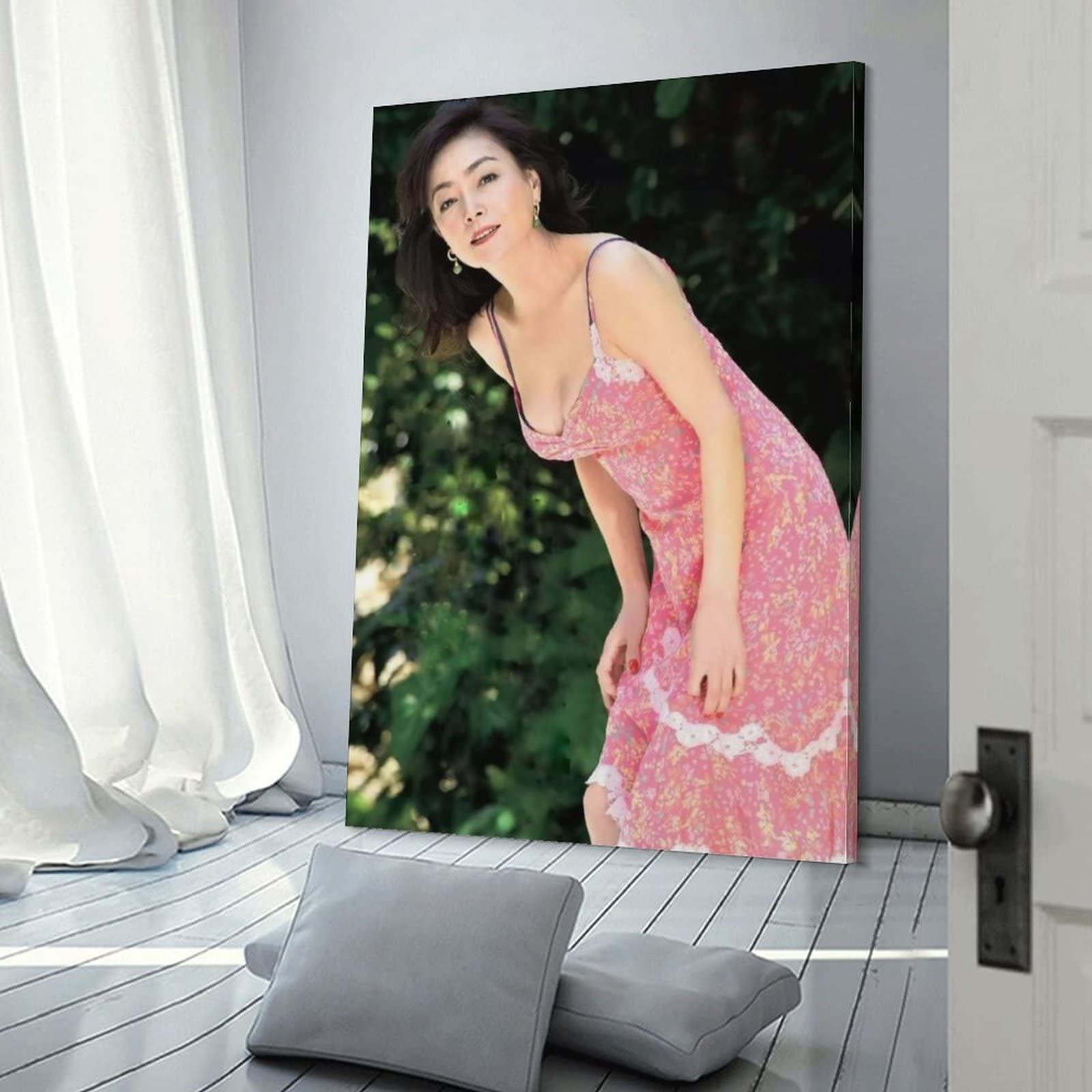 Amazon.co.jp: MIPOPS柏原芳恵写真ポスター キャンバス 芸術 ポスター