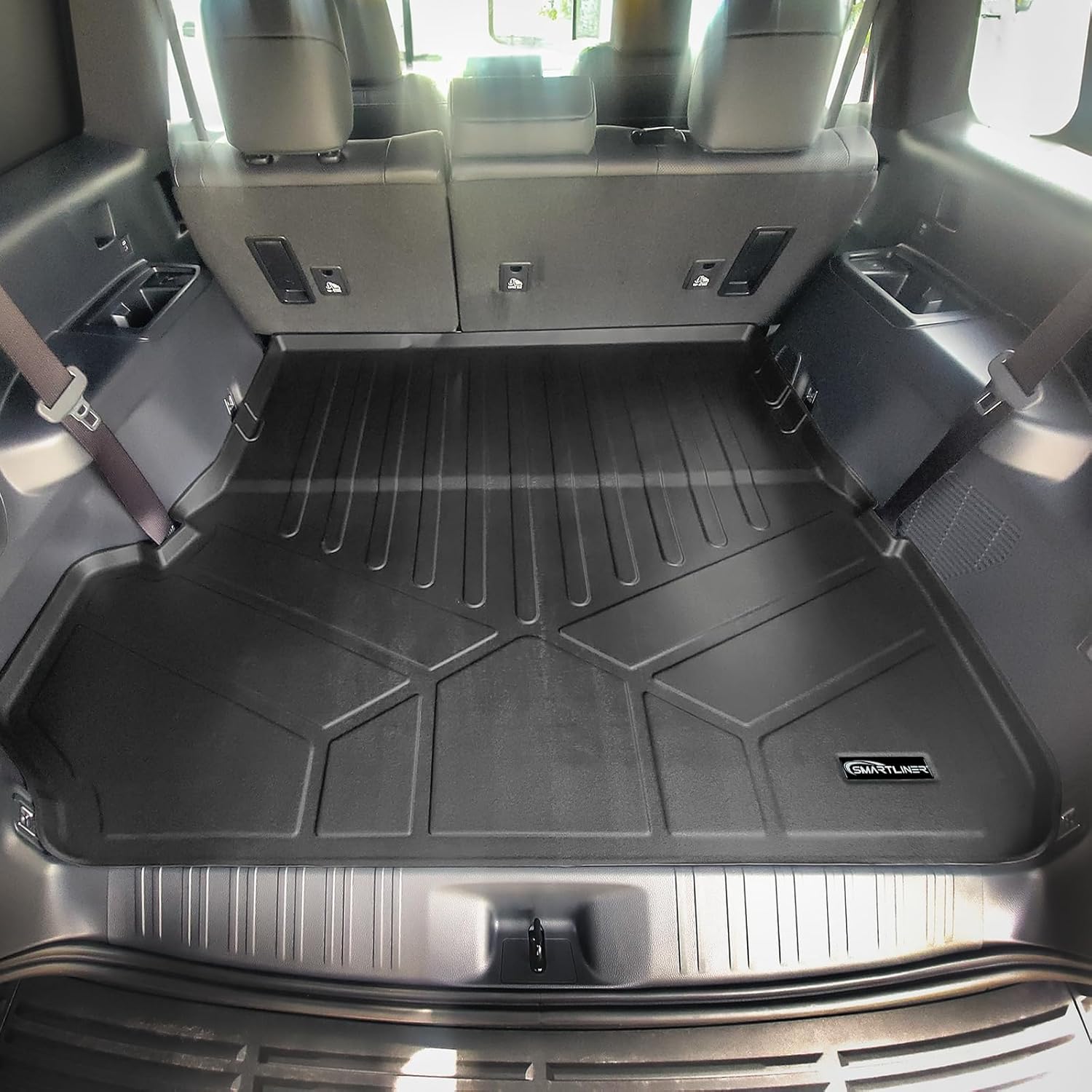 SMARTLINER All Weather Custom Fit Cargo Liner Behind The 3rd Row Compatible with 2024-2025 Lexus GX