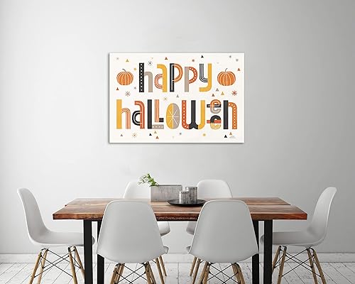 Miniatura 3 de Jaxson Rea Laura Marshall - Lienzo envuelto en galería Retro Halloween I (24 x 16 pulgadas)