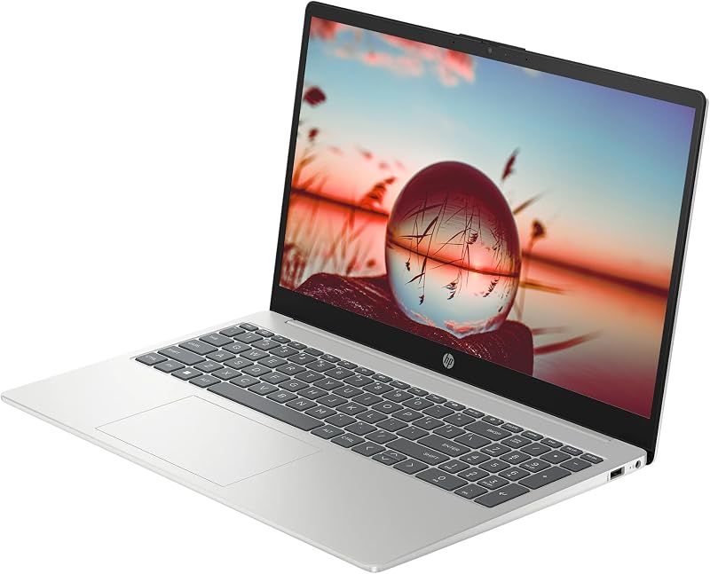 HP 15.6" FHD Business Laptop Computer, Intel 10-Core i7 Processor, Windows 11 Laptop 16GB RAM 1.5TB Storage (1TB SSD+512GB Docking Set), Intel Iris Xe Graphics, NLY Earphones, Natural Silver image 3