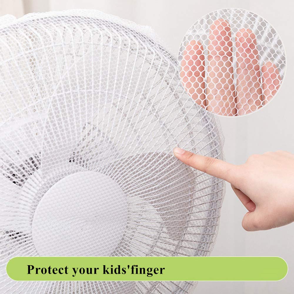 White Polyester Electric Fan Covers Baby Kids Finger Protector Fan At U20b9 31/piece In Surat