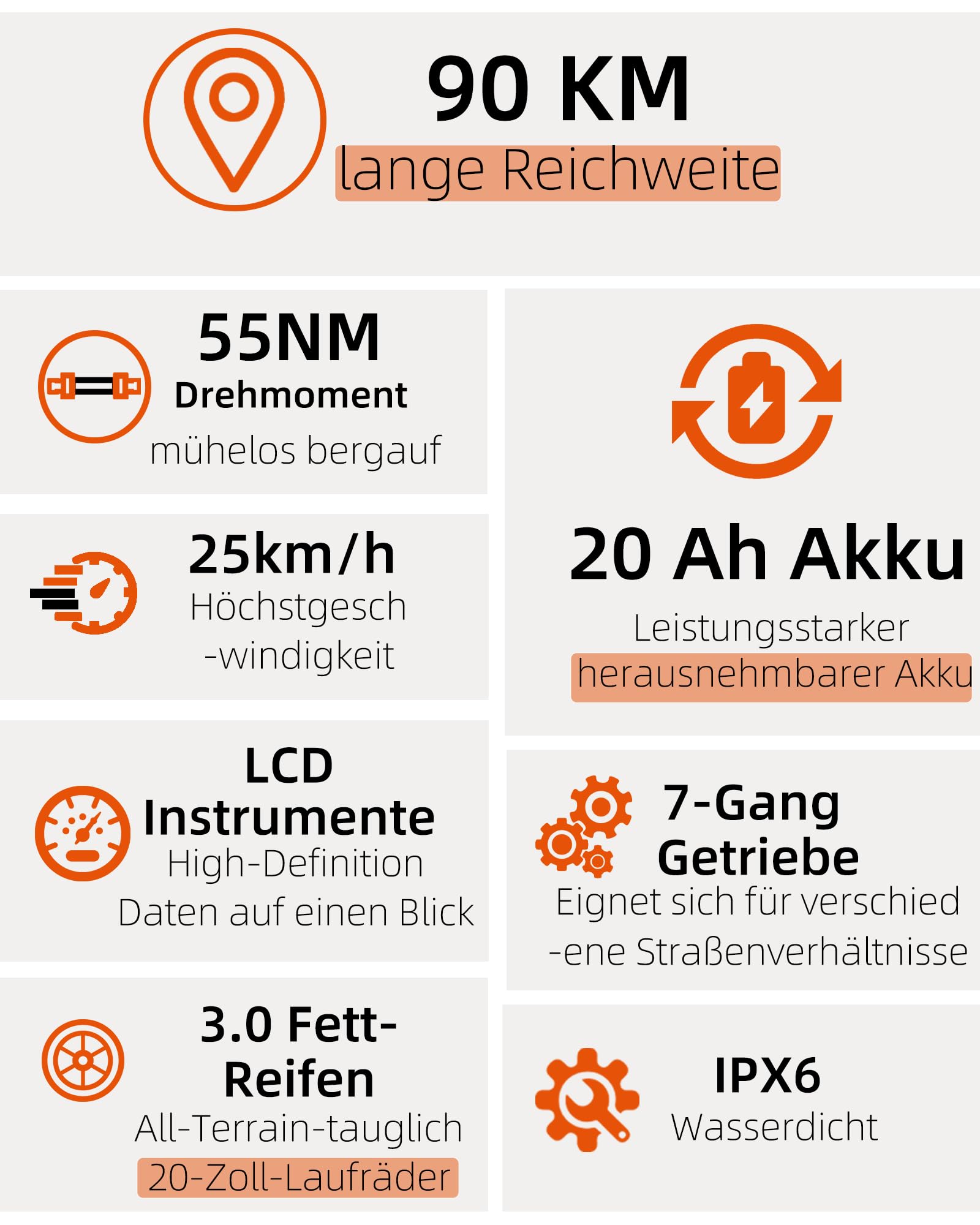 E-Bike Klapprad 20 Zoll Elektrofahrrad Pedelec Cityrad Faltrad für Erwachsene 150kg 36V 20,8Ah Doppelakku 250W Motor 7-Gang LCD Display