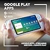 Logitech G Cloud Gaming Handheld, Portable Gaming Console with Long Battery Life, 1080P 7-Inch Touchscreen, Lightweight Design, Xbox Cloud Gaming, NVIDIA GeForce NOW, Google Play - UK plug - White
