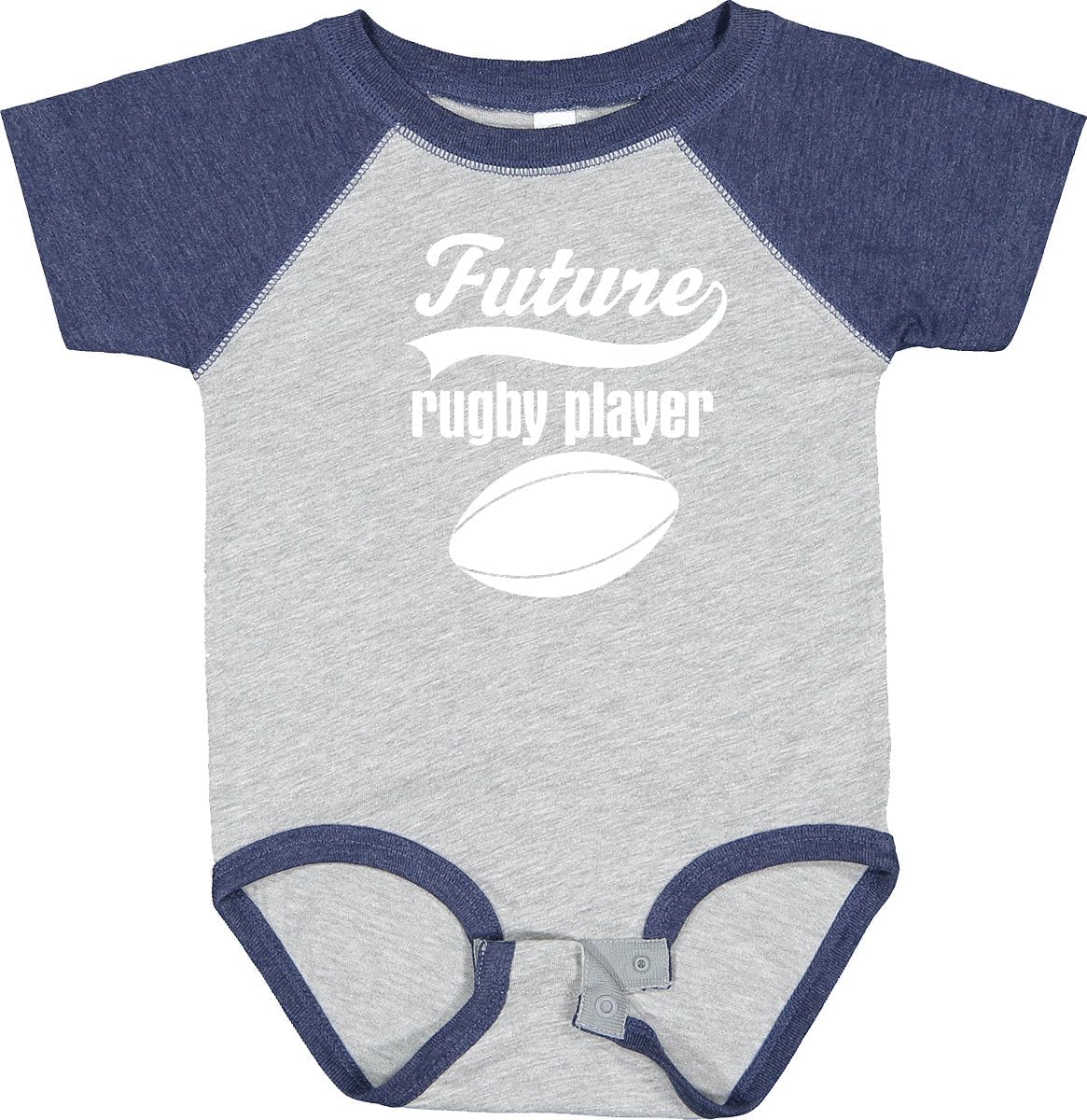 inktastic Future Rugby Player Baby Bodysuit