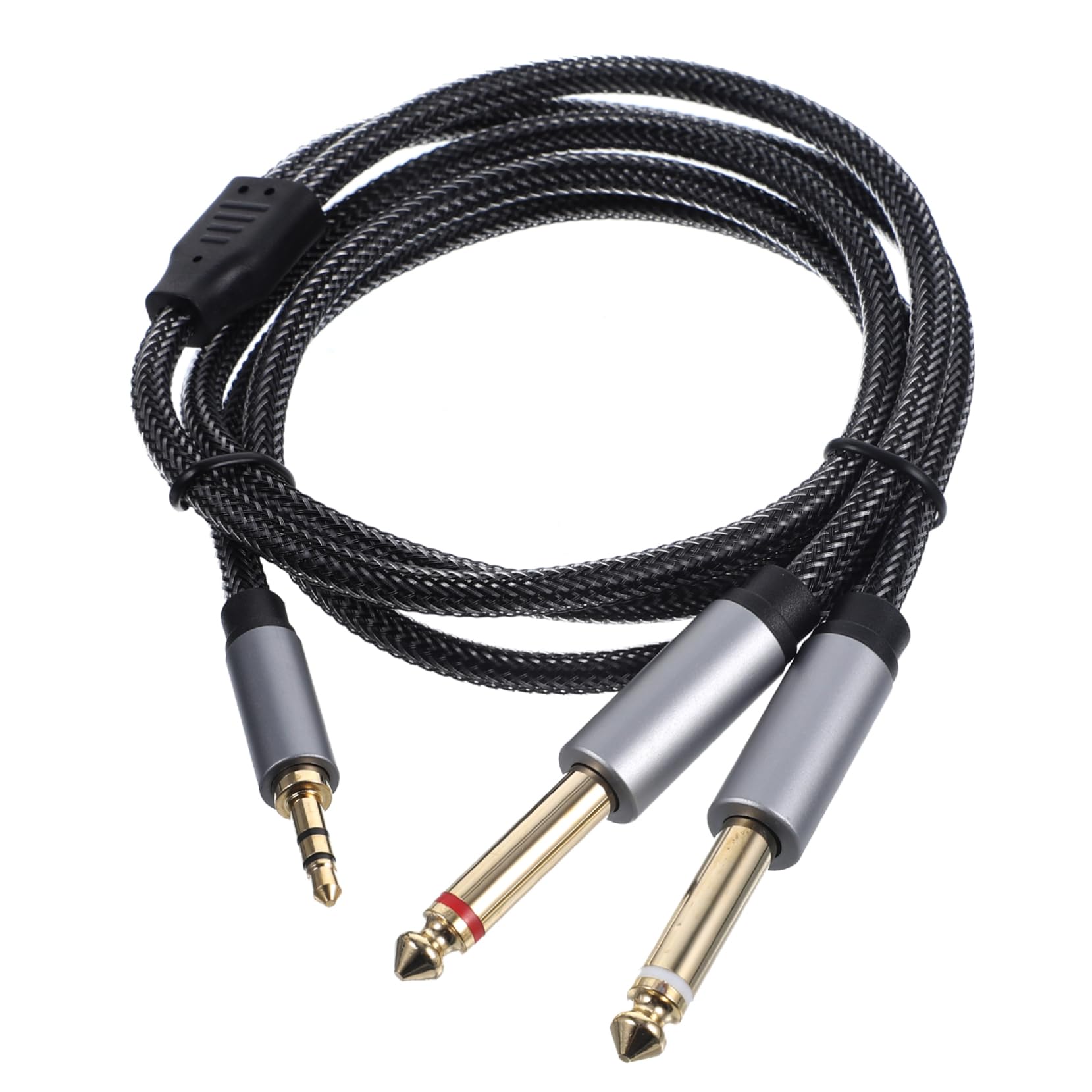 Cable divisor de audio estéreo Uonlytech con conector doble para sistemas de sonido y altavoces 8