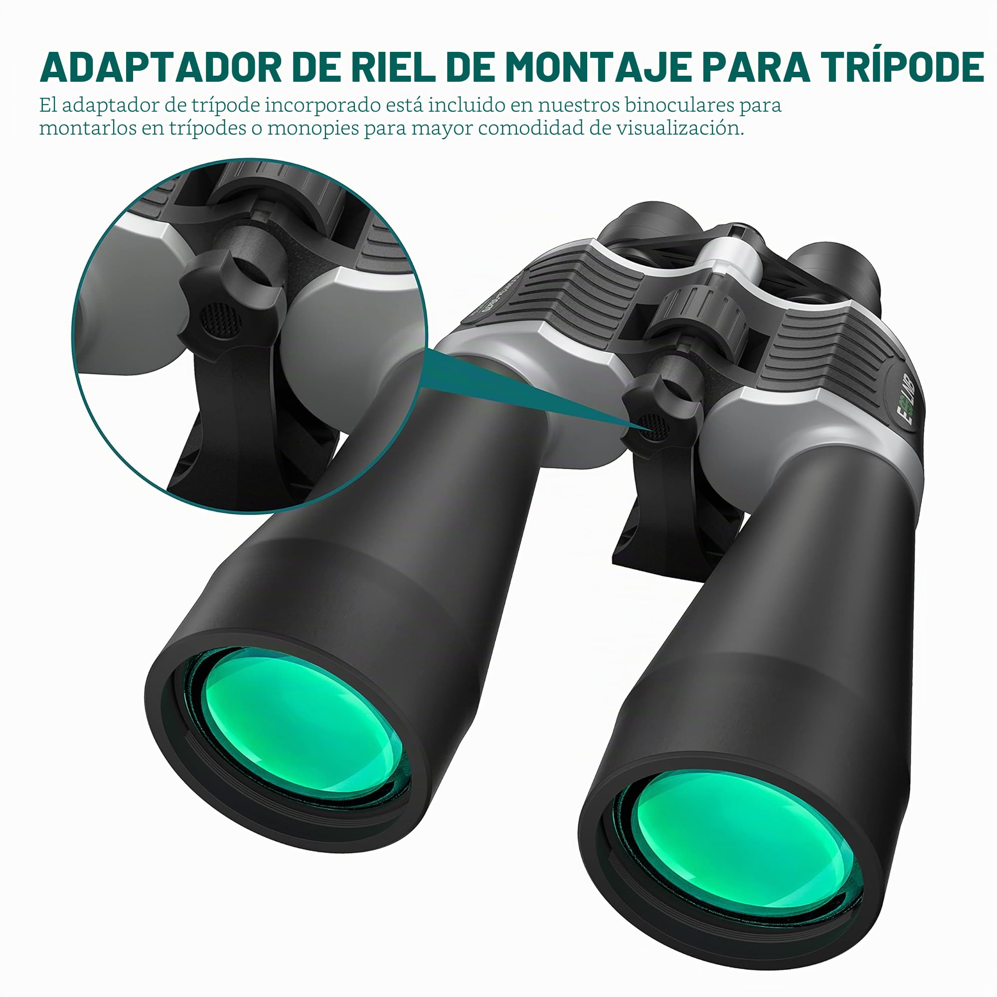 ESSLNB Prismatico Astronomico 13-39X70 Binoculares de Largo Alcance con Adaptador de Teléfono Adaptador de Trípode y Bolso para Terrestre Visita Caza Turismo