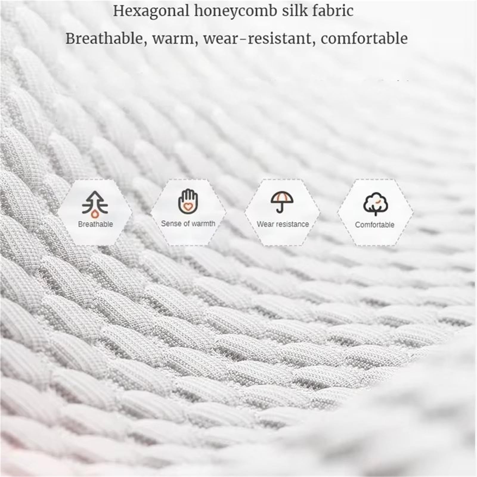 Cuscino per Seggiolino Auto Ice Silk Traspirante Resistente Quattro Stagioni Universale con Fodera Anteriore Singola Divisa Copri Sedile Auto
