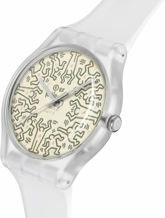 Swatch New Gent Biosourced Unisex Watch Casual Polymer Transparent Quartz Waterproof from The Archive