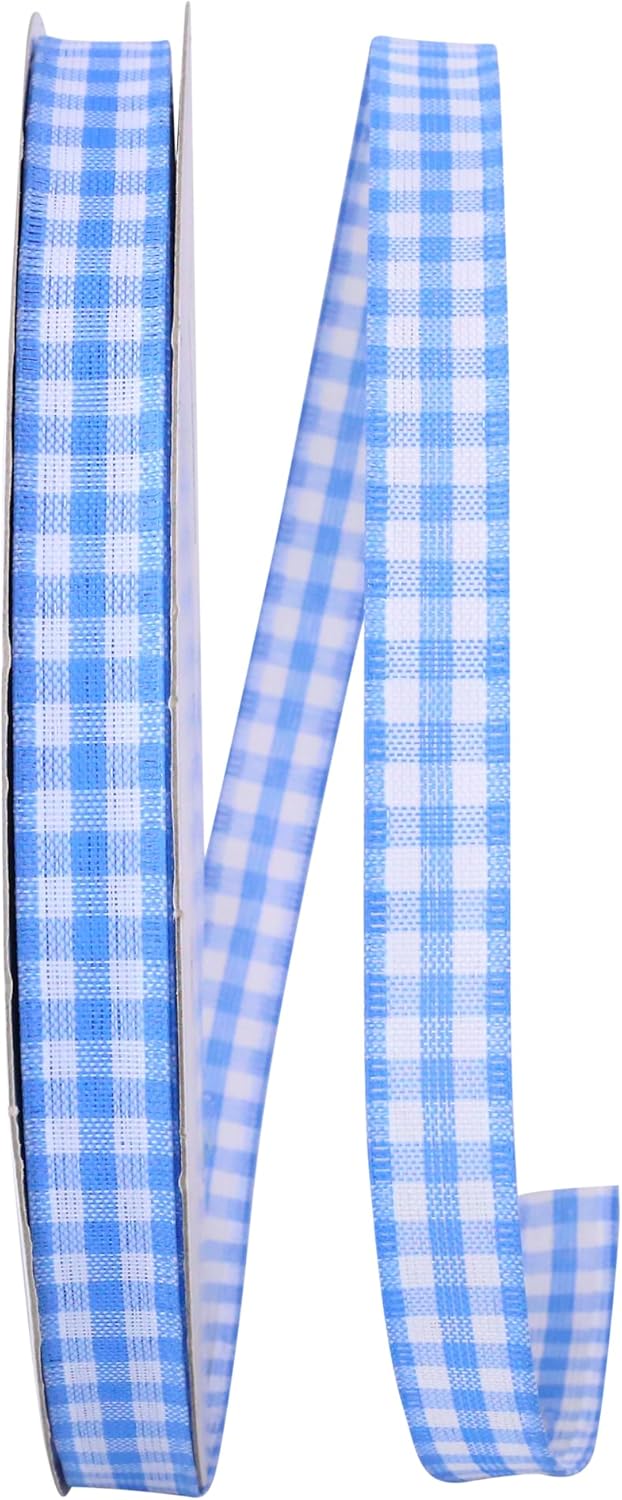 Reliant Ribbon 90052W-053-03K Ribbon, 5/8 Inch X 50 Yards, Blue