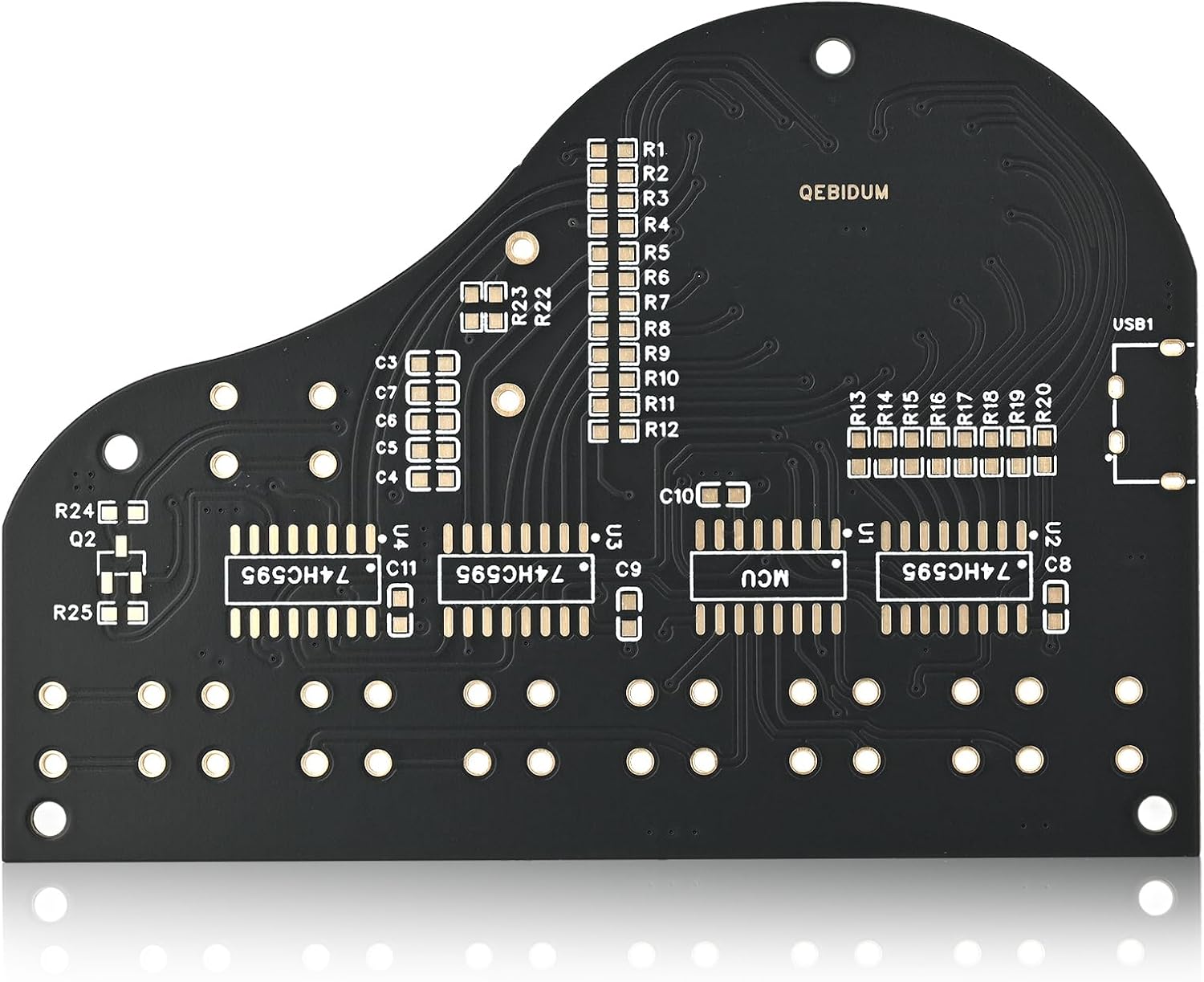 DIY Piano Soldering Project Kit Electronics Learn to Solder Practice Kits, Heart Shaped LED Light Multi-Function Learning Circuit Solder Board For Electronics Beginners image 3