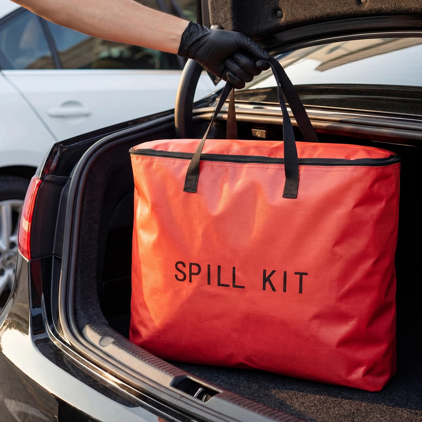 Dansydaisy 2 Pcs Spill Kit Bag Only, Biohazard Clean up Kit, Red — Amazon image 5