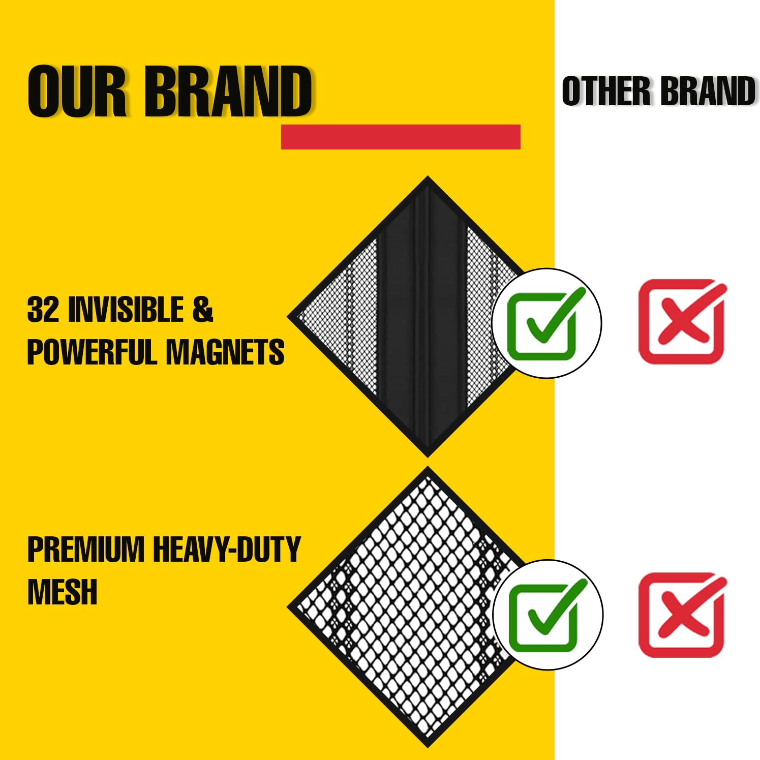 Magnetic Mosquito Net Door - Insect Protection -4 Magnetic Mosquito Net Door - Insect Protection -4