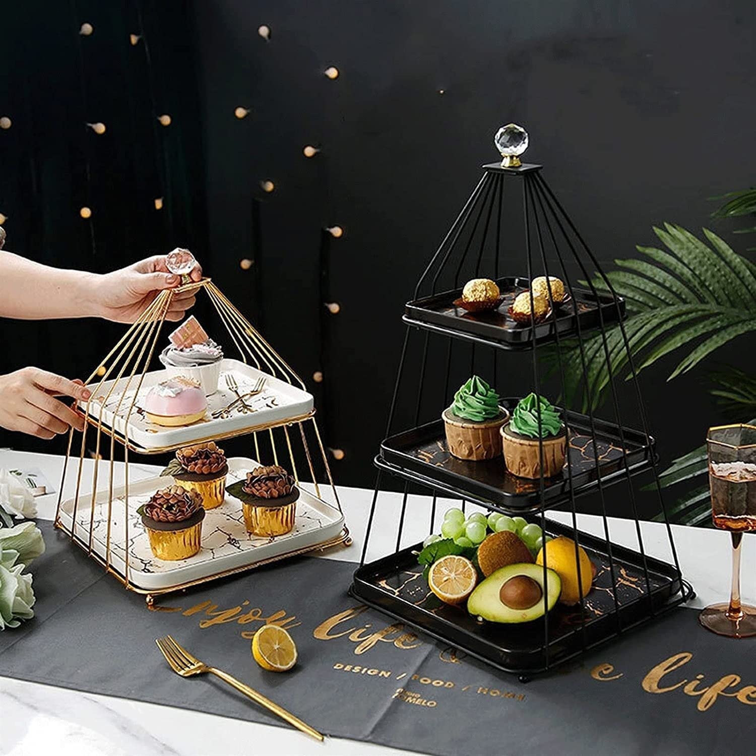 Generic フルーツプレート 重ね式デザートホルダー – ヨーロピアン