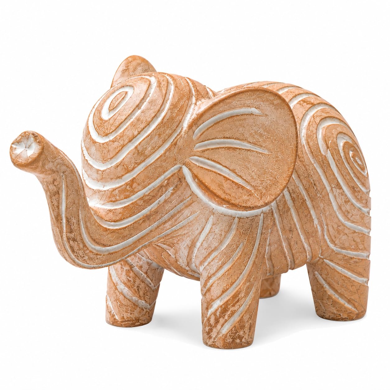 OwMell Good Luck Elephant Decor for Home, Small El...