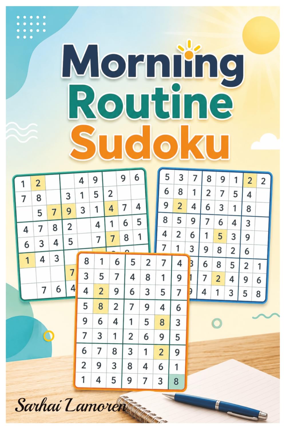 Morning Routine Sudoku Puzzles Book: Mindful Sudoku for Peaceful Morning Focus
