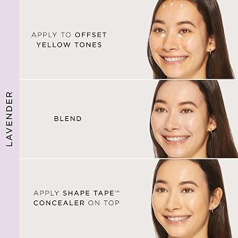 tarte shape tape corrector Blendable Formula to Neutralize appearance of Blemishes, Dark Spots, Discoloration & Undereye Circles with Hyaluronic Acid & Vegan Squalane, Cruelty Free