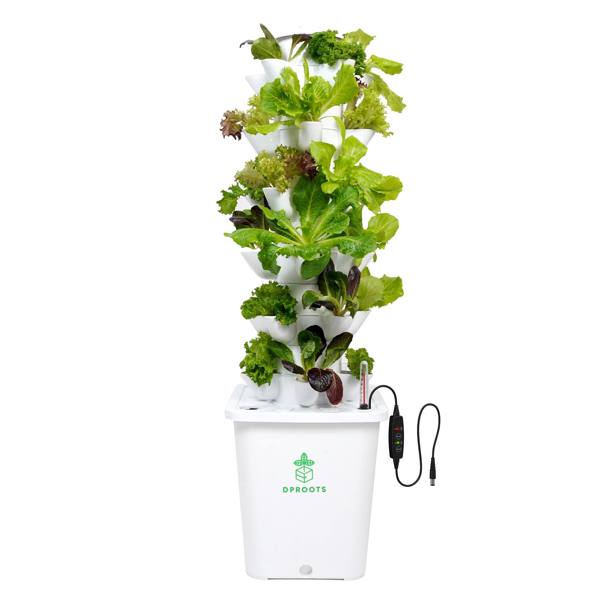 Sponsored Ad - Hydroponic Tower Growing System，30 Pods Vertical Garden，Suitable for Indoor and Outdoor, Grow Herbs and Vegetables，Houseplant Farming with Water Circulation and Automatic Timer